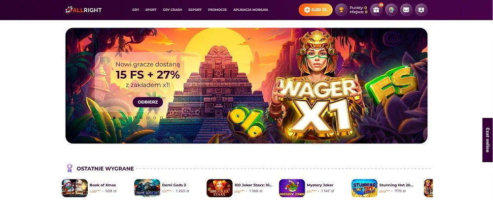 AllRight-Casino-online-strona-glowna